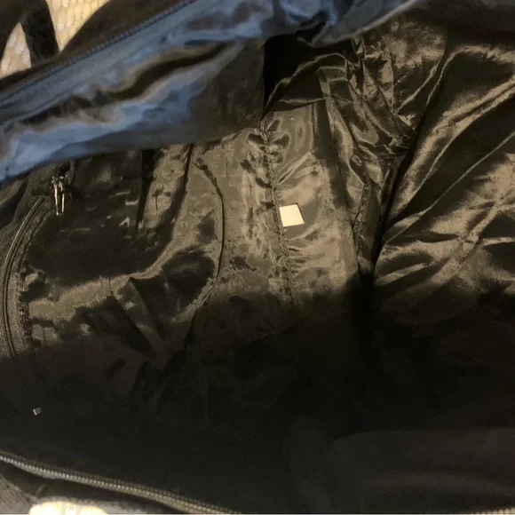 Vibrant Colors Embroidered Floral Skull Tote Bag - Multicolor Extra Large - Picture 7 of 8